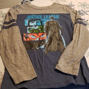 Justice League Boys long sleeve shirt
